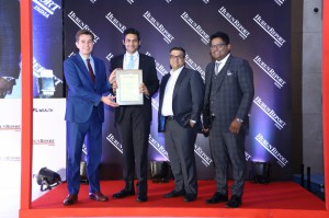 At Hurun Report Industry Achievement Award                          