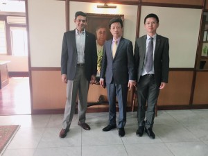 With Chinese Consulate Mr. Zha Liyou                              